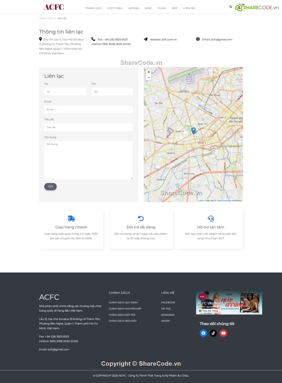 Full Database,web bán giày đẹp,web bán giày dép,Sharecode,website bán giày online,website bán giày php